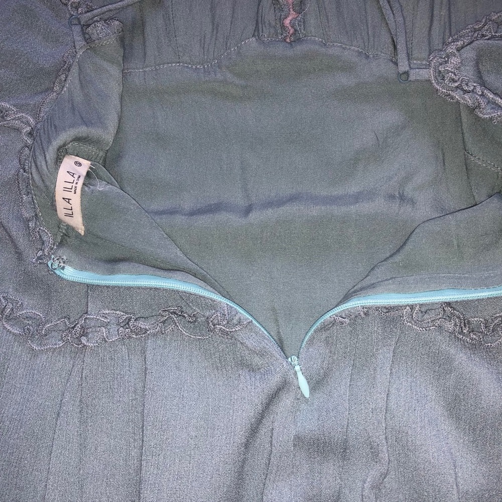 Sage Ruffle Dress - Picture 9 of 11